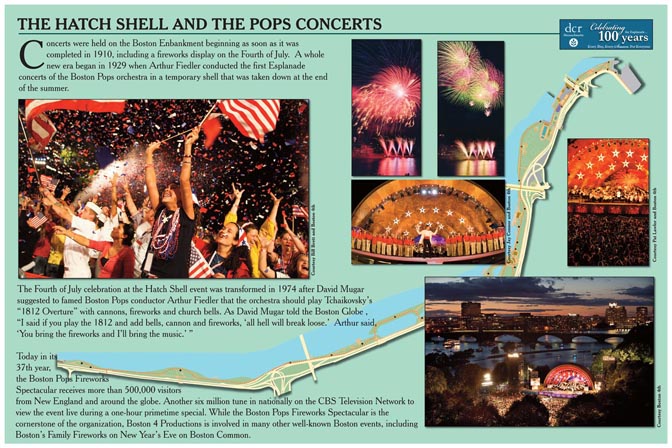 esplanade-100-The-Hatch-Shell-and-Pops-Concert 100th Anniversary of the Esplanade sign